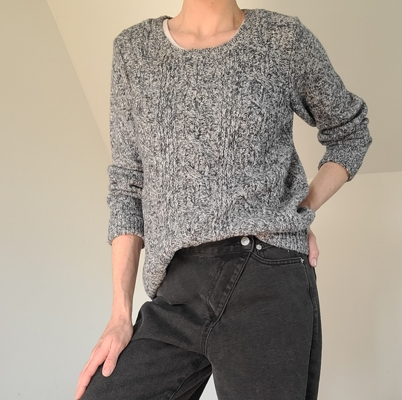 Tommy Hilfiger - Grey knit sweater - Picture 2 of 12